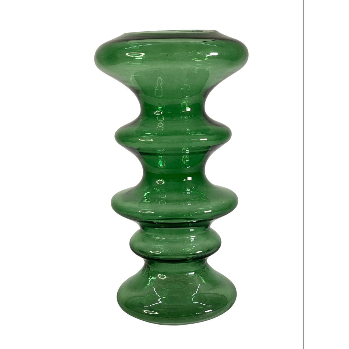 MATCHA GREEN VASE 22.5 X 22.5 X 38  CM