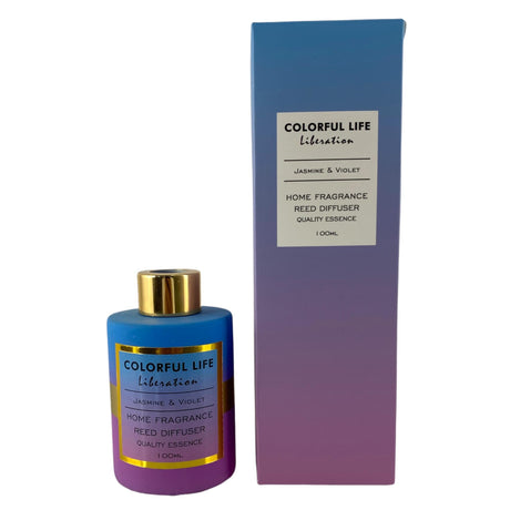 GIFTS AND AROMATHERAPY PURPLE FRAGRANCE 6.3 X 6.3 X 20.5 CM