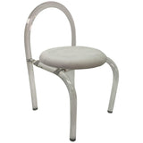 DIGITAL SCENT WHITE ACCENT CHAIR 46 X 45 X 75  CM