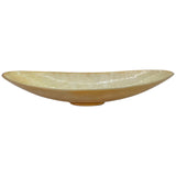 BOMBAY LUXE WHITE BOWL 50 X 18.5 X 9.5  CM