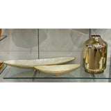 BOMBAY LUXE WHITE BOWL 82 X 22.5 X 12  CM