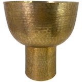 SILVERY GOLD GOLD PLANTER 38 X 38 X 41.5  CM