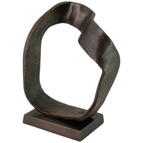 CEBRON BRASS SCULPTURE 21.5 X 9 X 23  CM