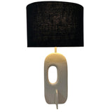 WABI SABI LUXURY BLACK LAMP 40.5 X 25.5 X 68.5  CM