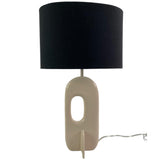 WABI SABI LUXURY BLACK LAMP 40.5 X 25.5 X 68.5  CM