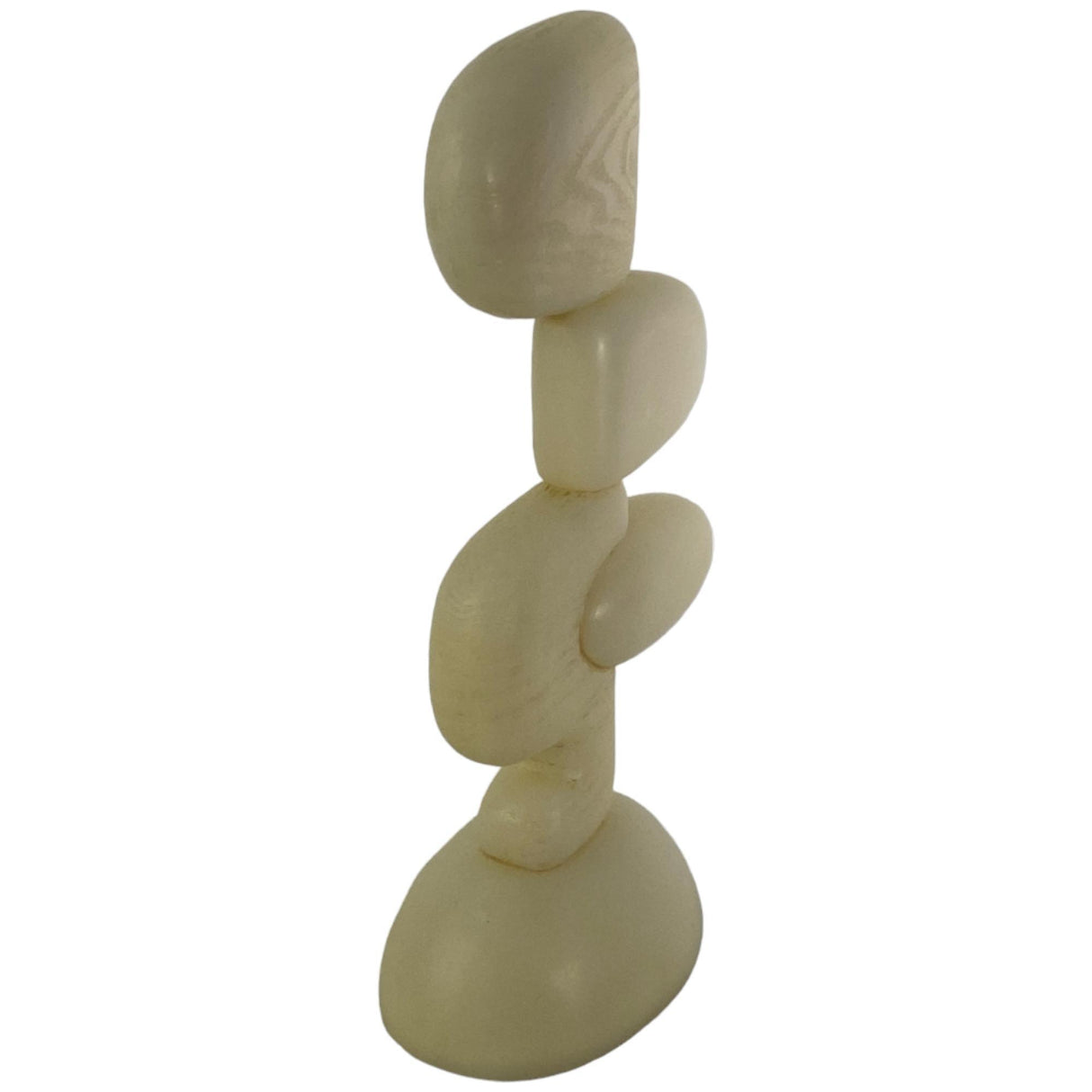 WABI SABI LUXURY BEIGE SCULPTURE 17 X 10 X 35 CM