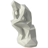 CEBRON WHITE SCULPTURE 13.8 X 17 X 26.8  CM