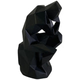 CEBRON BLACK SCULPTURE 13.8 X 17 X 26.8  CM