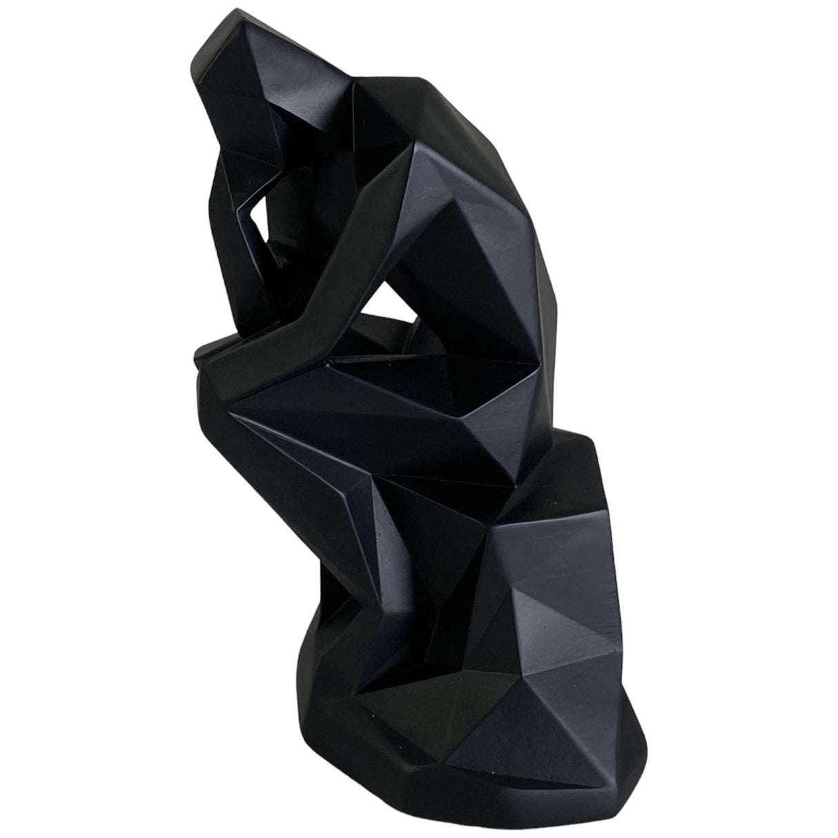 CEBRON BLACK SCULPTURE 13.8 X 17 X 26.8  CM