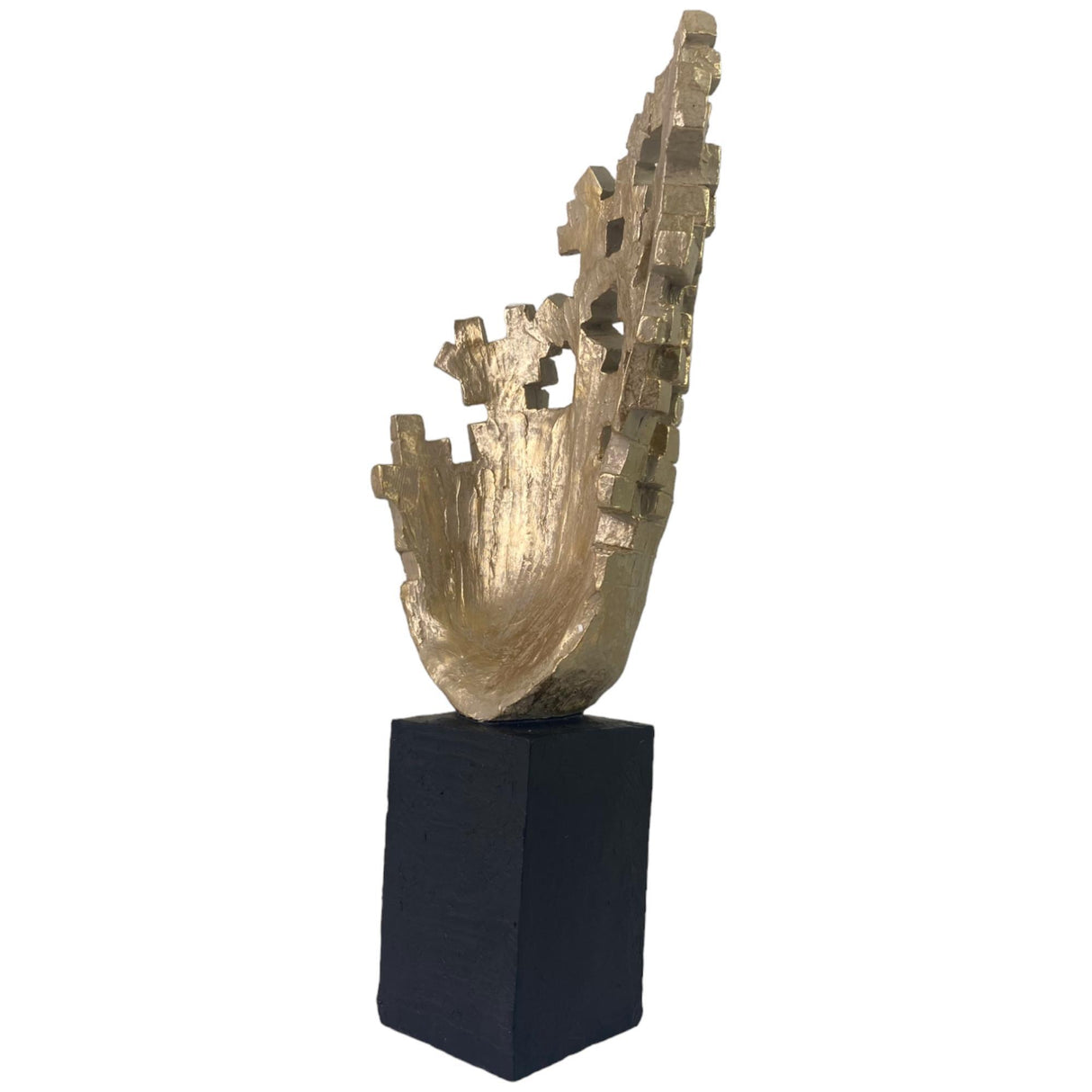 BLUE HEAVEN GOLD SCULPTURE 16.8 X 9.8 X 38.6  CM