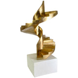 GOLDEN STYLE GOLD SCULPTURE 26 X 25 X 47  CM