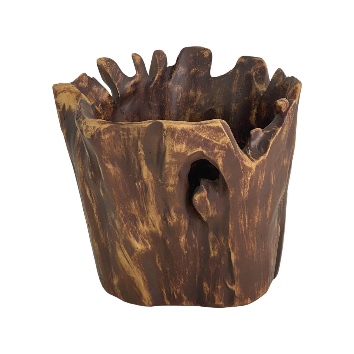 POP SUGAR BROWN BOWL 25 X 28 X 24  CM