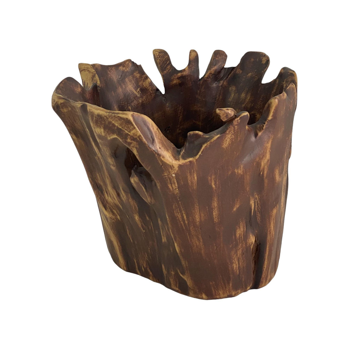 POP SUGAR BROWN BOWL 25 X 28 X 24  CM