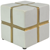 GOLDEN STYLE GOLD SCULPTURE 10.5 X 10.5 X 10.5  CM