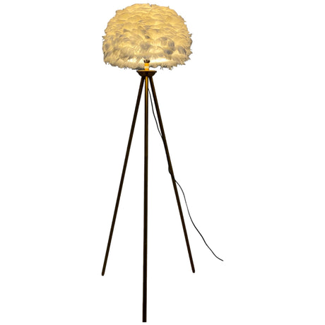 BOMBAY LUXE WHITE LAMP 45 X 45 X 160 CM