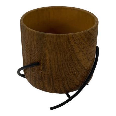 POP SUGAR BROWN PLANTER 17 X 17 X 19 CM