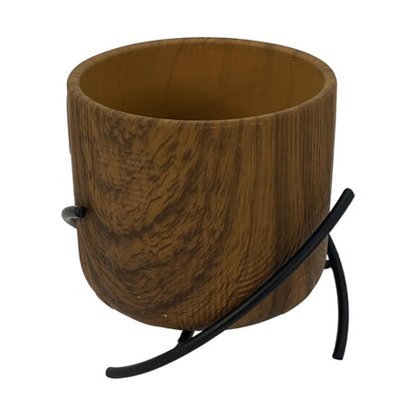 POP SUGAR BROWN PLANTER 15 X 15 X 16 CM