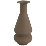 CEBRON BEIGE VASE 12 X 12 X 27 CM