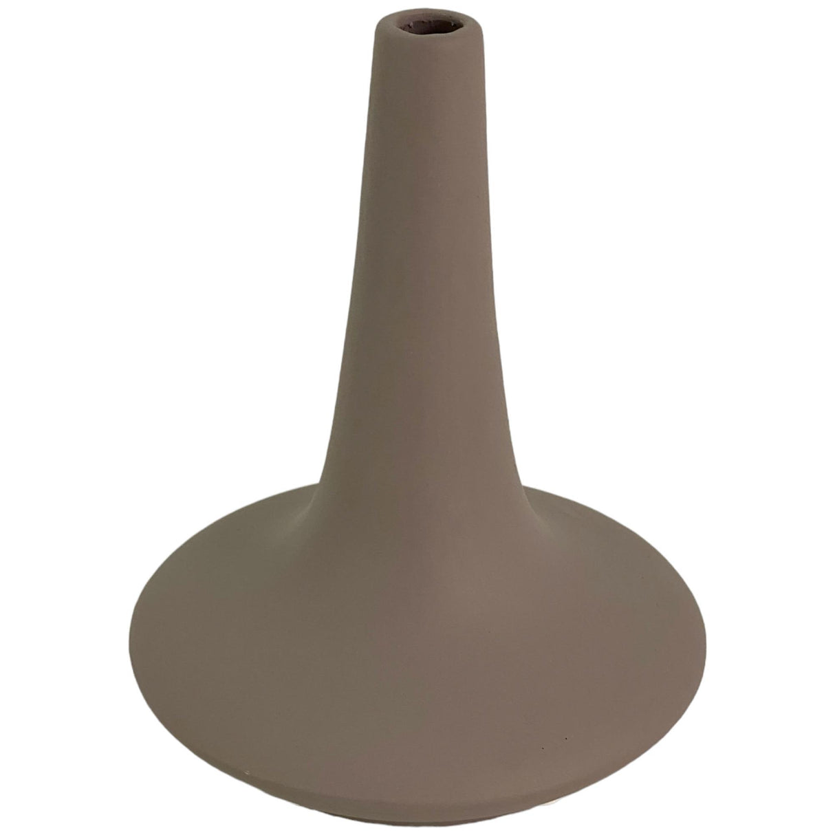 CEBRON BEIGE VASE 16 X 16 X 20.5  CM