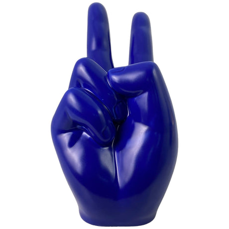 DIGITAL SCENT BLUE SCULPTURE 9 X 13.5 X 15  CM