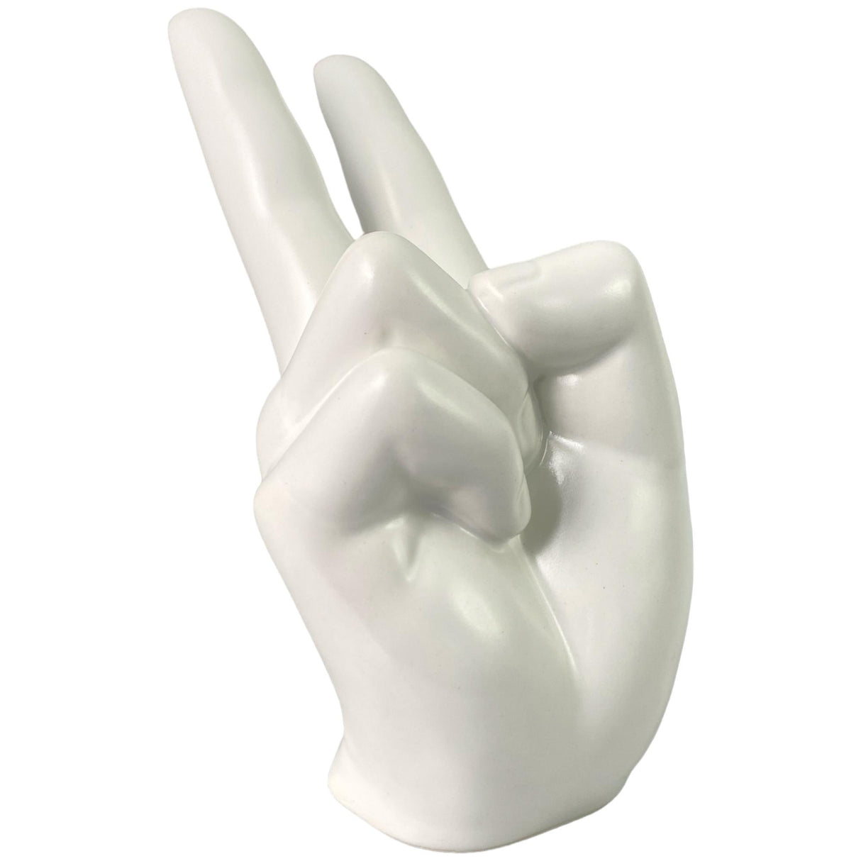 DIGITAL SCENT WHITE SCULPTURE 9 X 13.5 X 15  CM