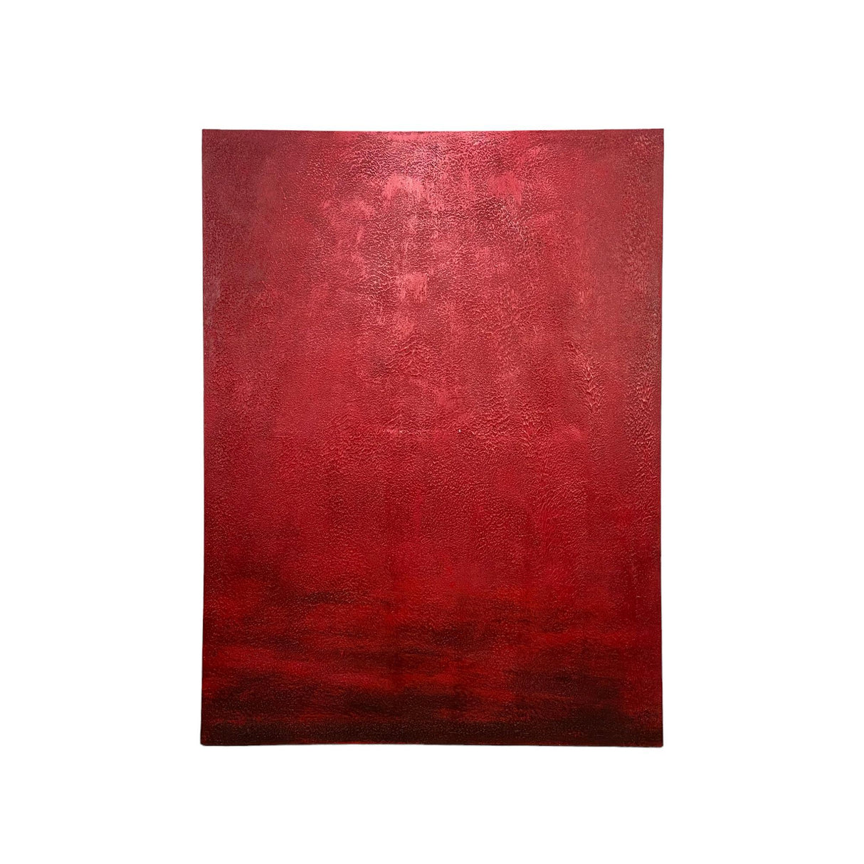 SCARLET RED ART WORK 90 X 2.8 X 120  CM