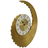 SILVERY GOLD GOLD CLOCK 48 X 4 X 58 CM