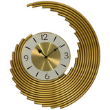 SILVERY GOLD GOLD CLOCK 48 X 4 X 58 CM