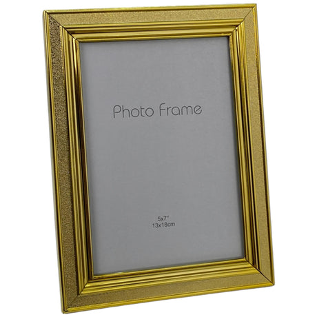 SILVERY GOLD GOLD PHOTO FRAME 15.7 X 20.8 X 1.1  CM