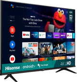 HISENSE 50" CLASS A6 SERIES LED 4K UHD SMART VIDAA TV WITH VOICE CONTROL REMOTE, HDR 10, DOLBY VISION