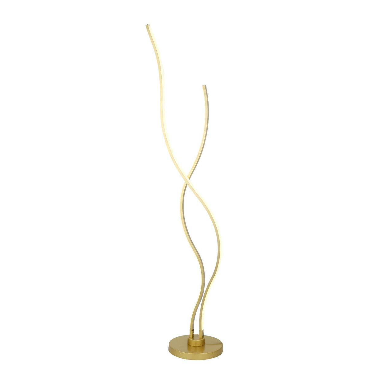 GOLDEN STYLE GOLD LAMP 25 X 21.5 X 128  CM