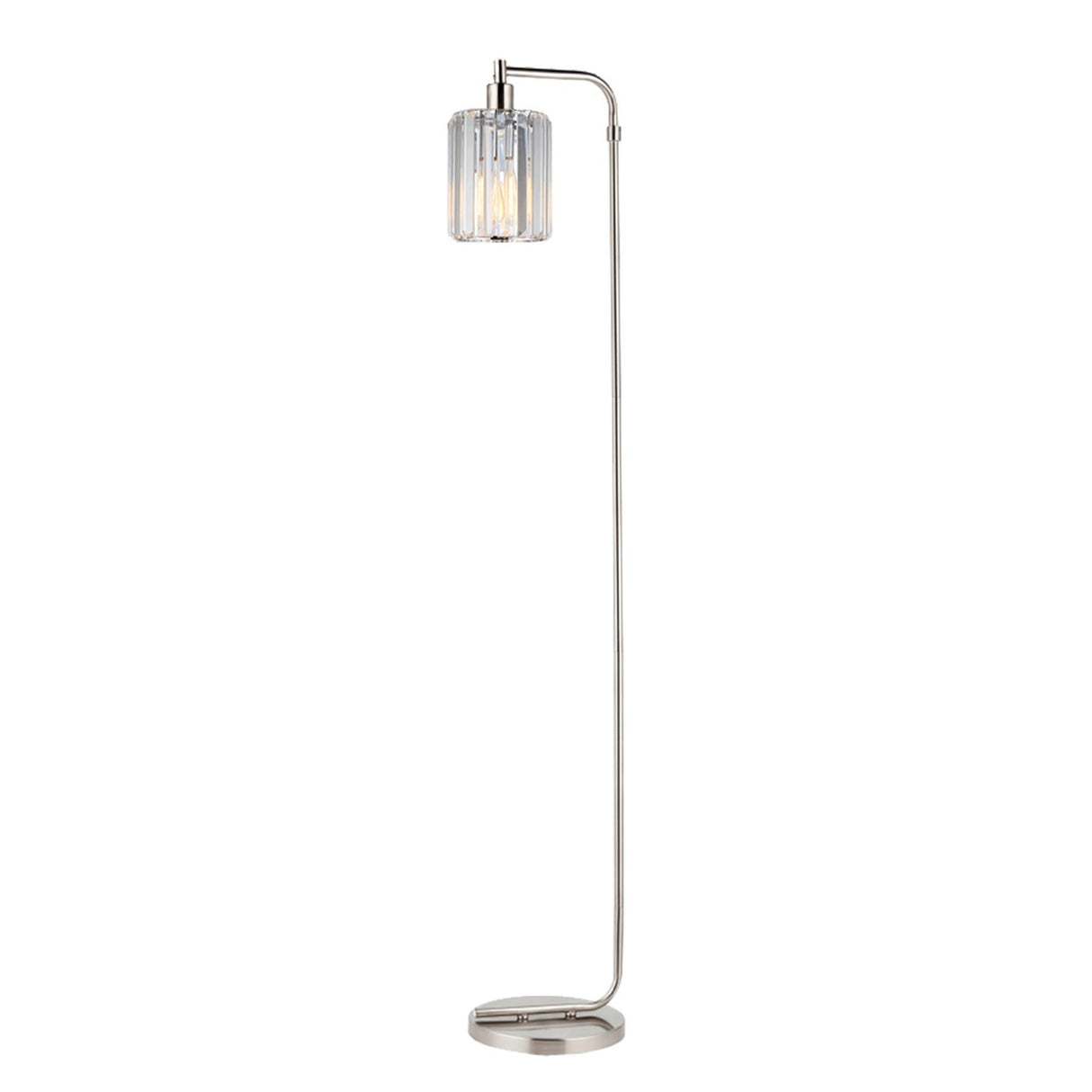 SILVERY GOLD SILVER LAMP 29 X 25 X 151.5  CM