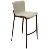 WABI SABI LUXURY BEIGE BAR STOOL 56 X 49 X 101  CM