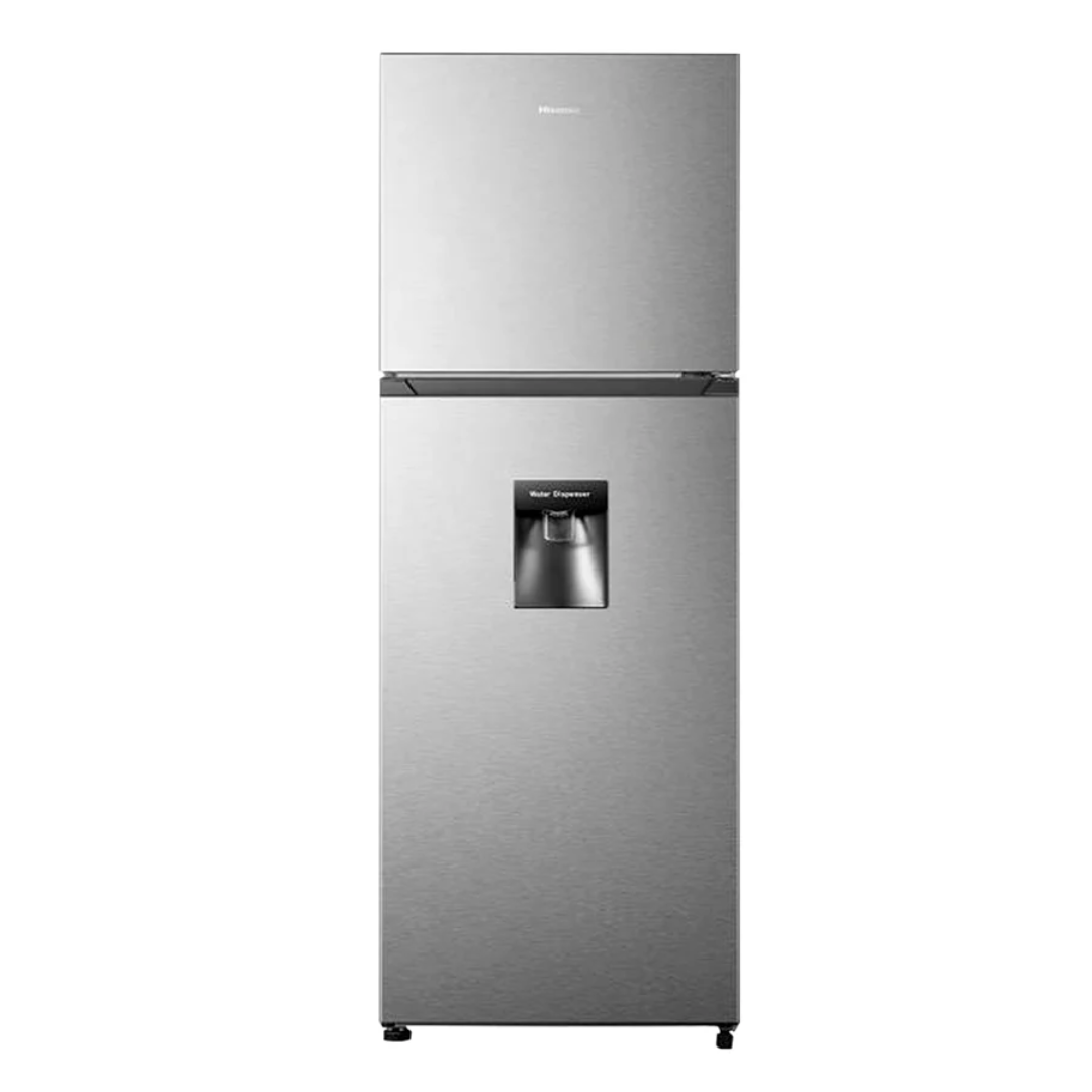 HISENSE 11.5 CFT STAINLESS STEEL TOP MOUNT REFRIGERATOR WITH WATER DISPENSER