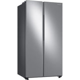 SAMSUNG 23 CFT SMART COUNTER DEPTH SIDE BY SIDE REFRIGERATOR IN STAINLESS STEEL