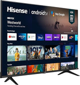 HISENSE 65" CLASS A6 SERIES LED 4K UHD SMART VIDAA TV WITH VOICE CONTROL REMOTE, HDR 10, DOLBY VISION