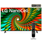 LG NANO CELL 75'' TV NANO77 4K SMART TV WITH THINQ AI