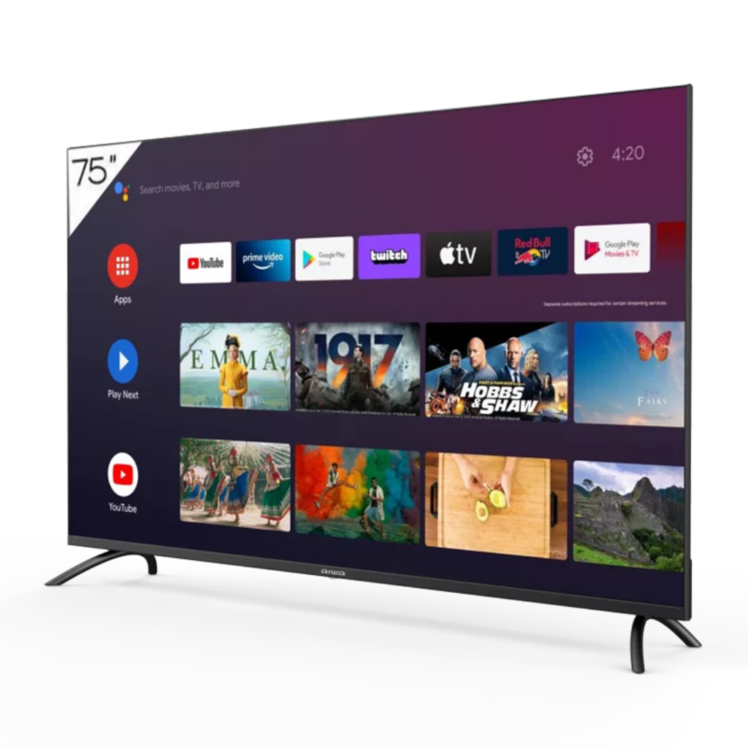 AIWA TELEVISION 75" 4K SMART/GOOGLE TV