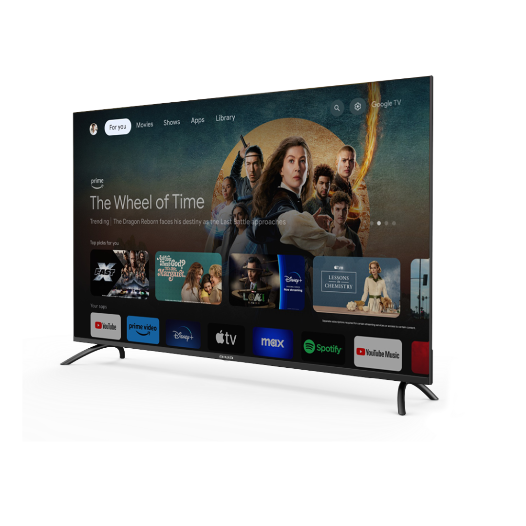 AIWA TELEVISION 85" 4K SMART/GOOGLE TV