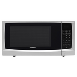 AIWA 1.1 CUFT MICROWAVE BLACK DOOR WITH STAINLESS STEEL PUSH BUTTON