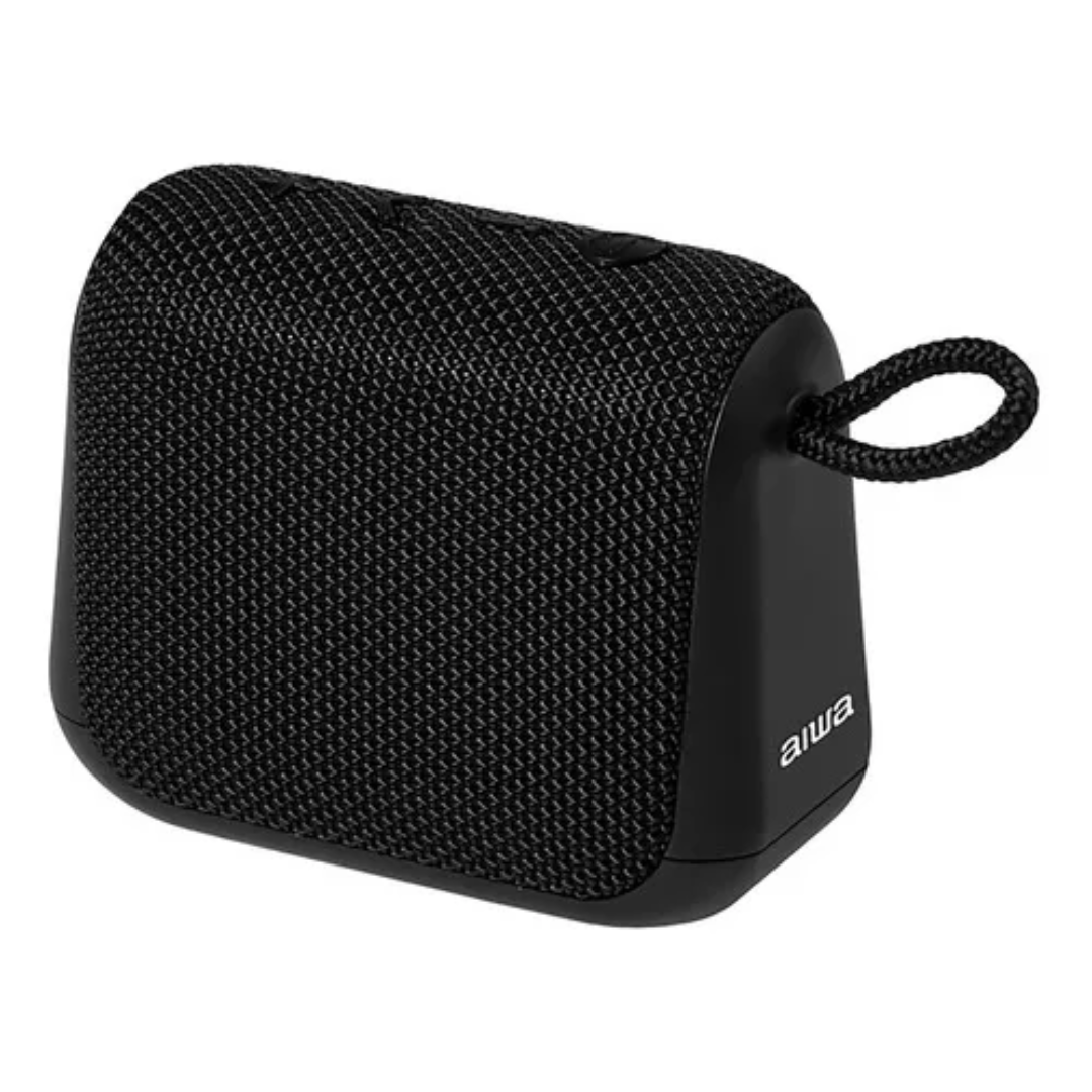 AIWA BLACK WATERPROOF TWS WIRELESS SPEAKER