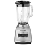 BLACK & DECKER DURAPRO 1.25 LITRE BLACK BLENDER 10 SPEEDS STAINLESS STEEL BLADE 550 WATTS