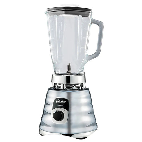 OSTER 1.25 LITER STAINLESS STEEL GLASS BLENDER 3 SPEEDS