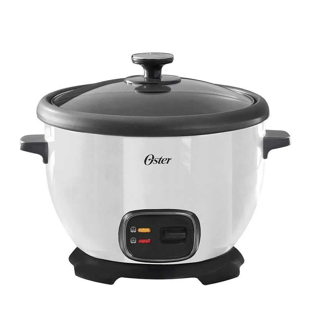 OSTER 10 CUP RICE COOKER WITH GLASS LID, COOL TOUCH HANDLE, AUTOMATIC SHUT OFF AND KEEP WARM FUNCTION