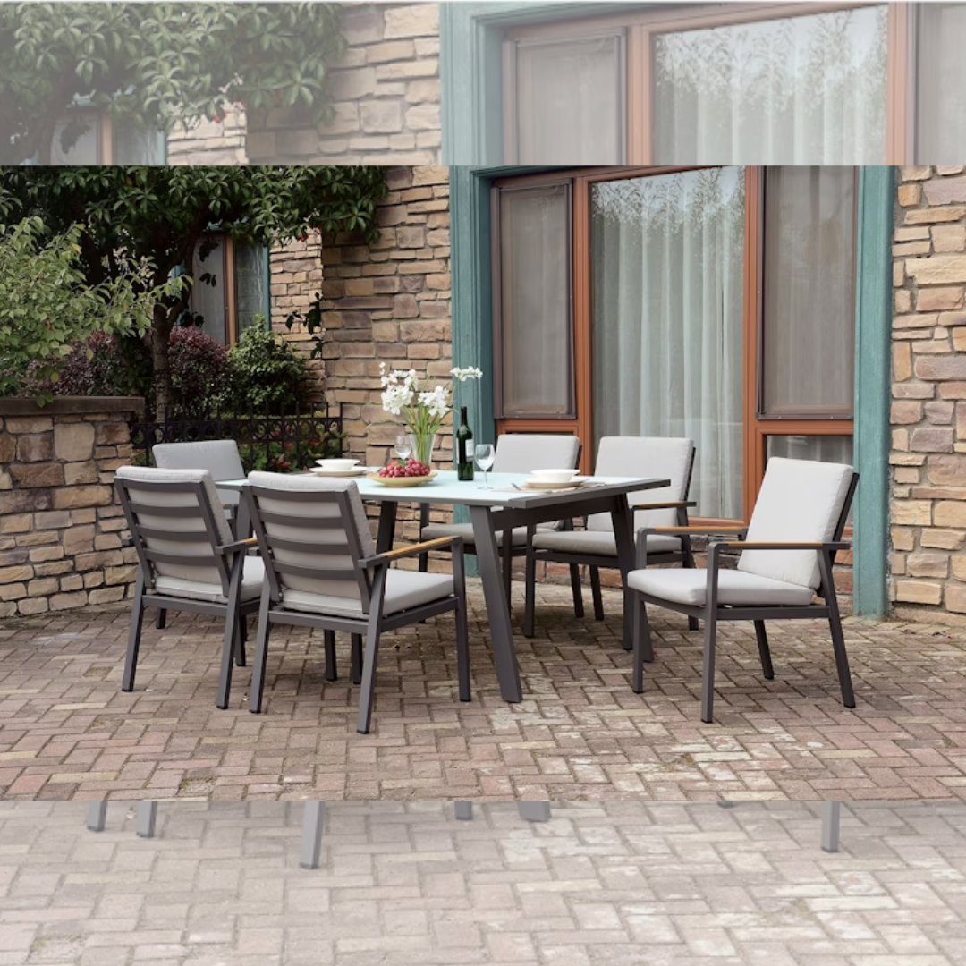 ALYCIA 7 PIECE OUTDOOR SET