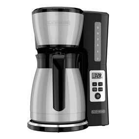 BLACK AND DECKER 12 CUP THERMAL PROGRAMMABLE COFFEE MAKER