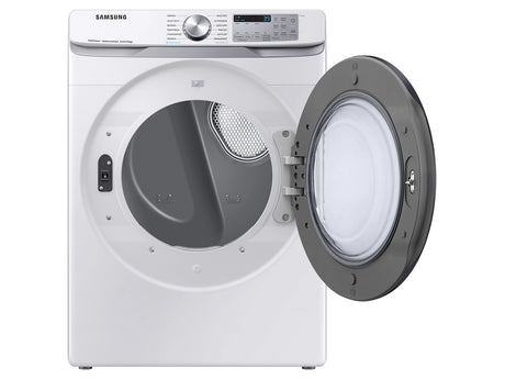 SAMSUMG 7.5 CFT SMART ELECTRIC DRYER WITH STEAM SANITIZE SILVER