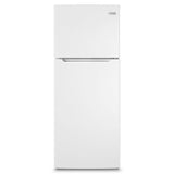 FRIGIDAIRE  15 CFT WHITE  TOP MOUNT REFRIGERATOR FROST FREE LED LIGHTS GLASS SHELVES