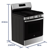 GE 30" FREE-STANDING GAS CONVECTION RANGE