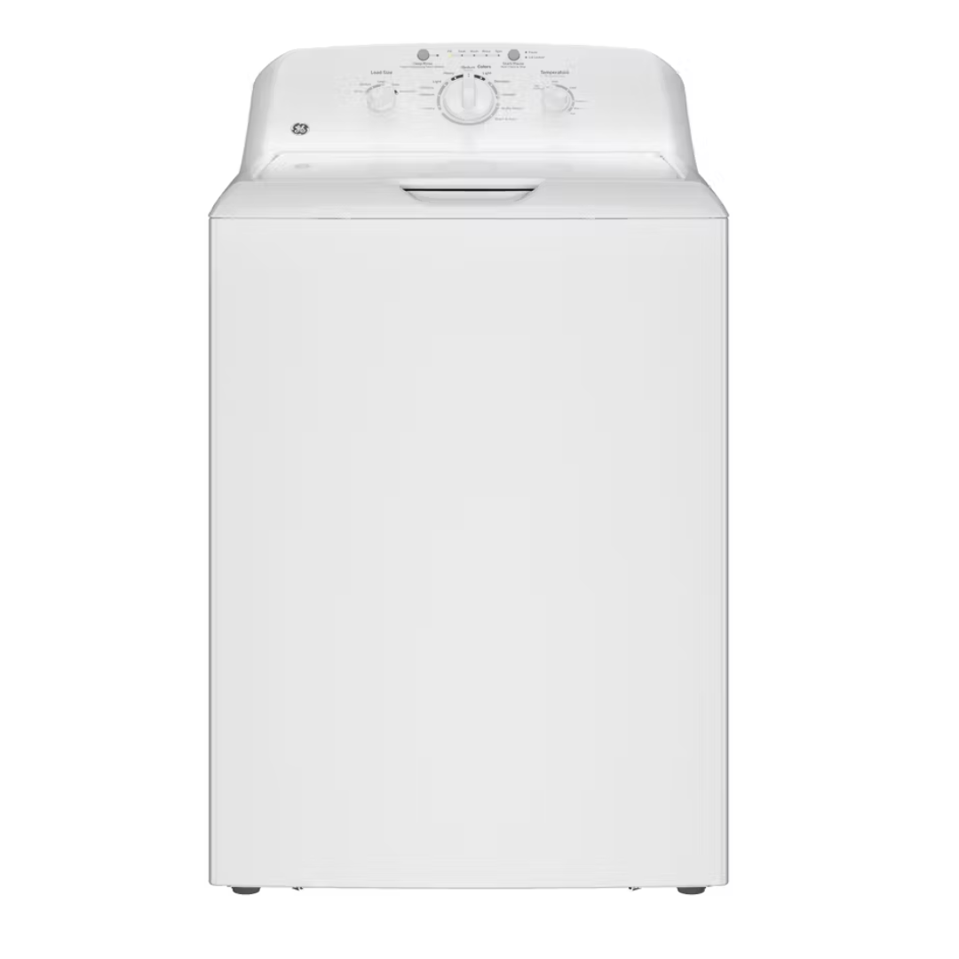 GENERAL ELECTRIC 4.0 CFT WASHER WITH STAINLESS STEEL WASH BASKET